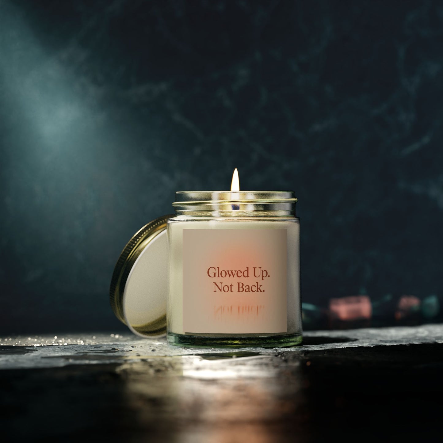 Glowed Up. Not Back. – Glow Up Candle