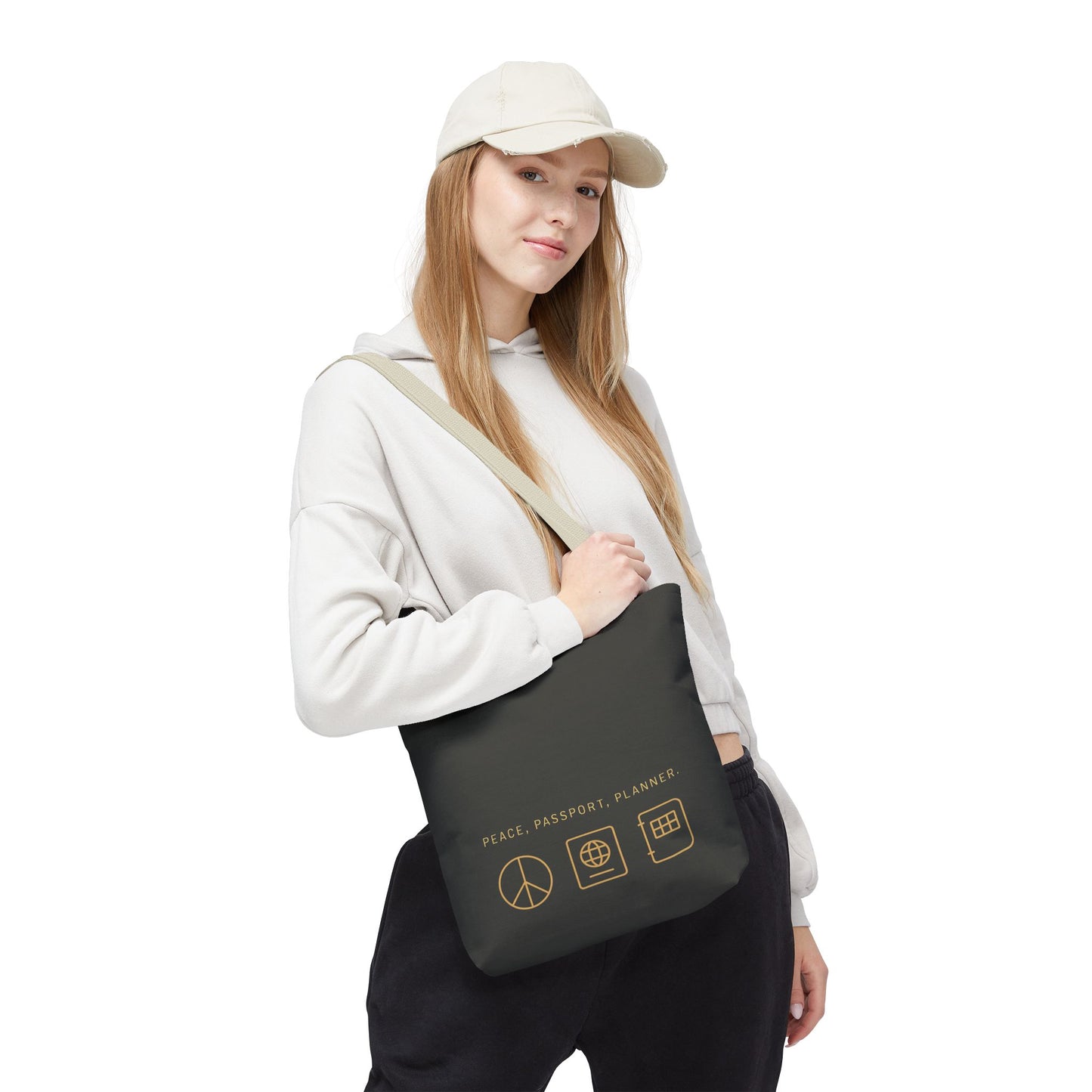 Peace Passport Planner Tote Bag