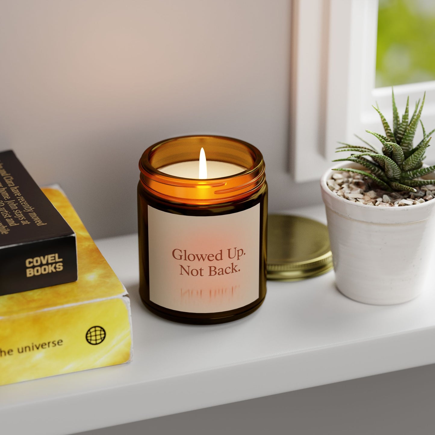 Glowed Up. Not Back. – Glow Up Candle