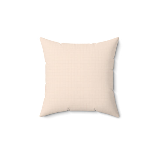 Soft Life with a Side of Spreadsheet - Accent Pillow