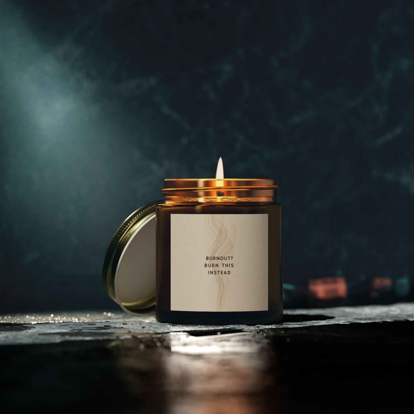 Burnout? Burn This Instead – Reset Ritual Candle