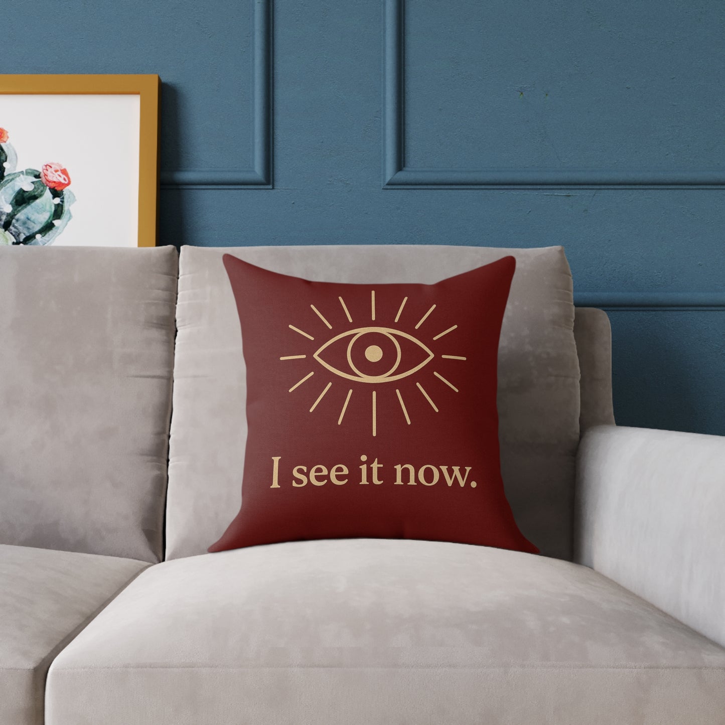 I See It Now - Throw Pillow