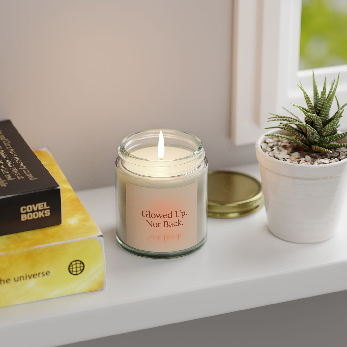 Glowed Up. Not Back. – Glow Up Candle