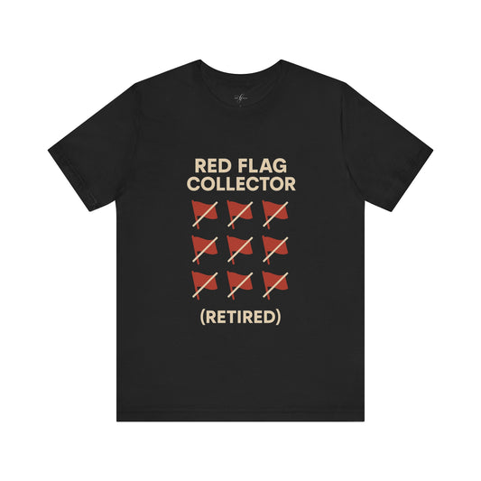 Red Flag Collector (Retired) – Statement Tee