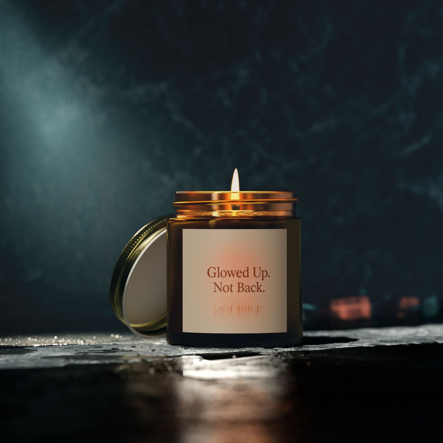 Glowed Up. Not Back. – Glow Up Candle