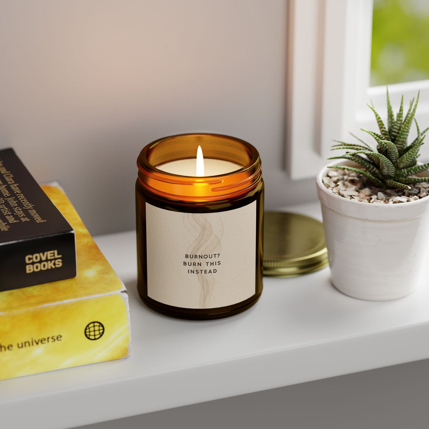 Burnout? Burn This Instead – Reset Ritual Candle