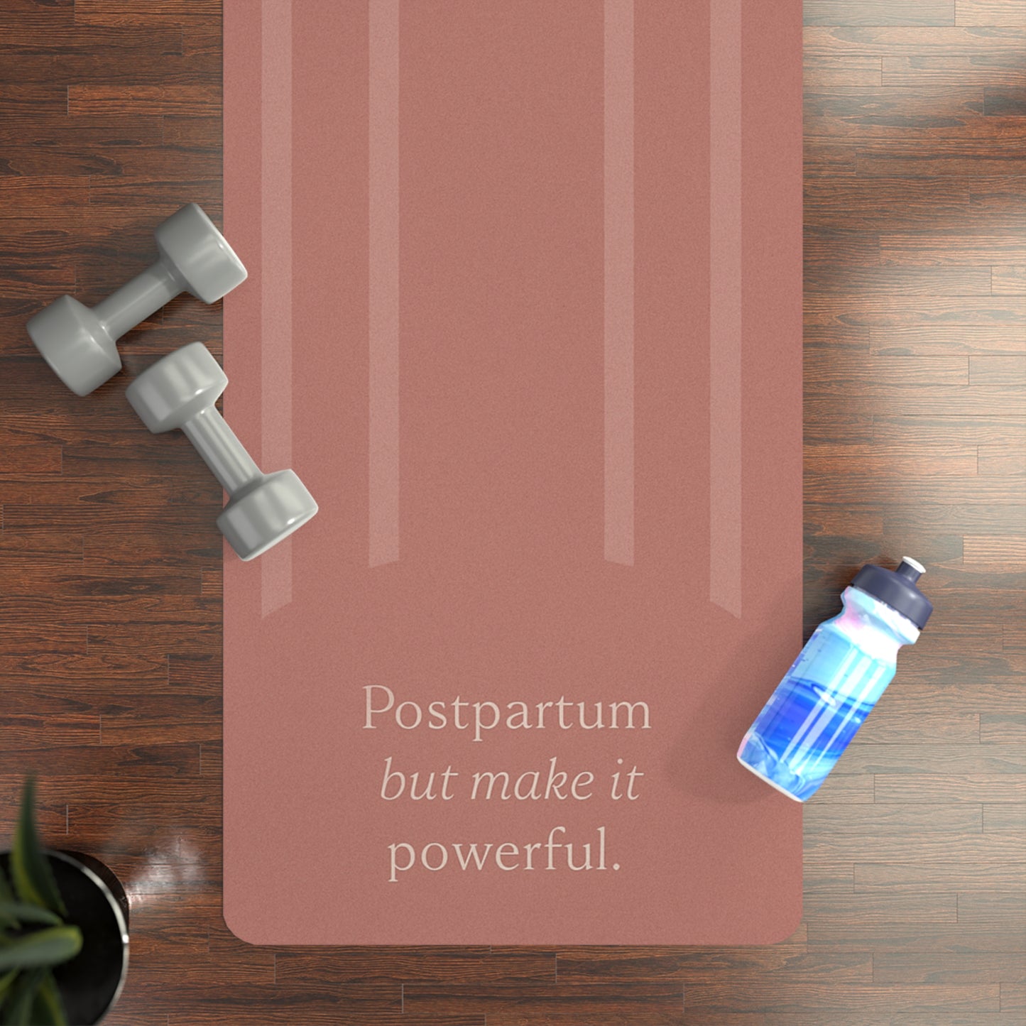 Postpartum, But Make It Powerful – Recovery Yoga Mat