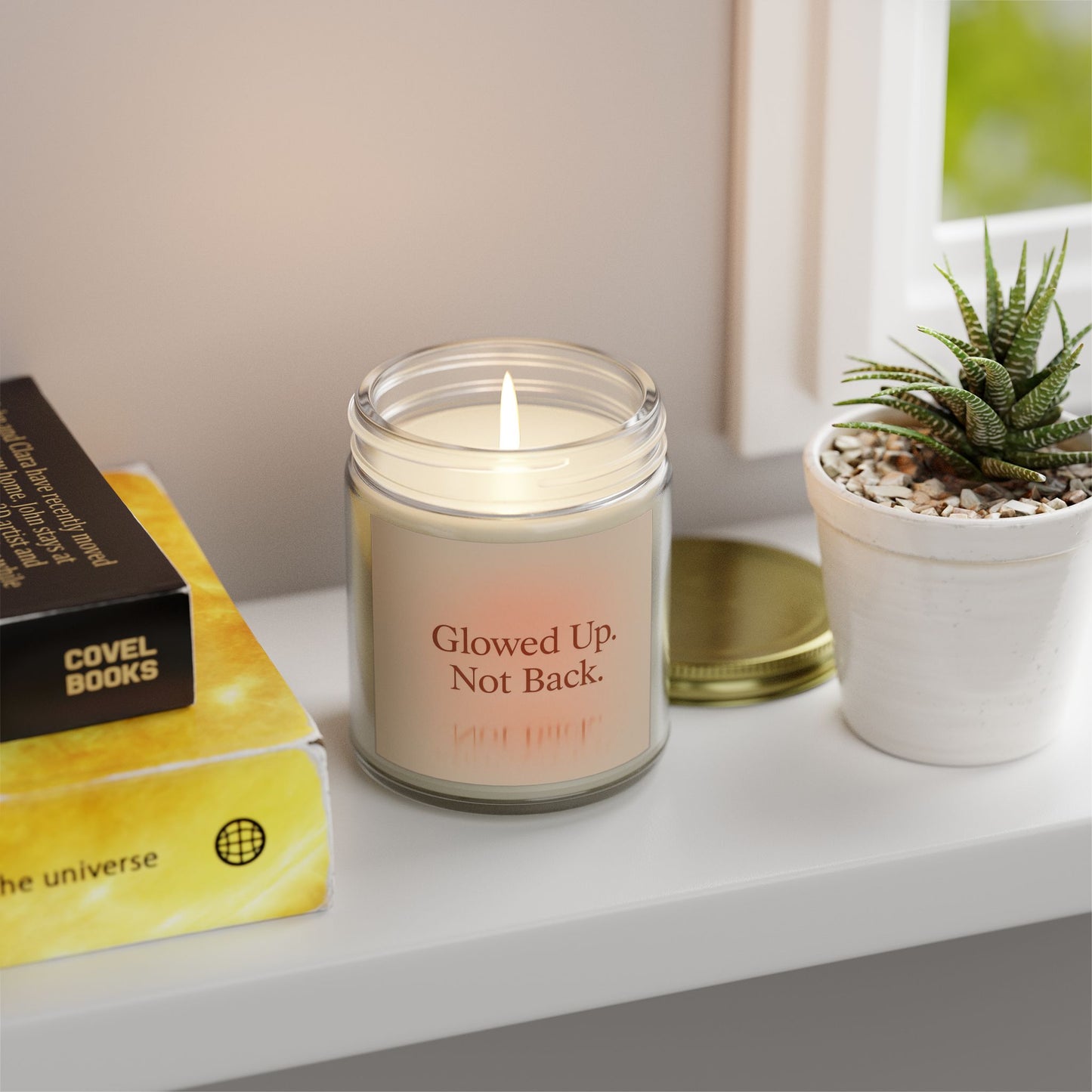Glowed Up. Not Back. – Glow Up Candle