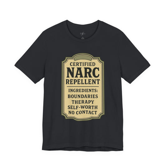 Certified Narc Repellent – Boundary Queen Tee