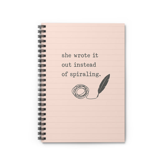Write It Out – Spiral Thoughts Journal
