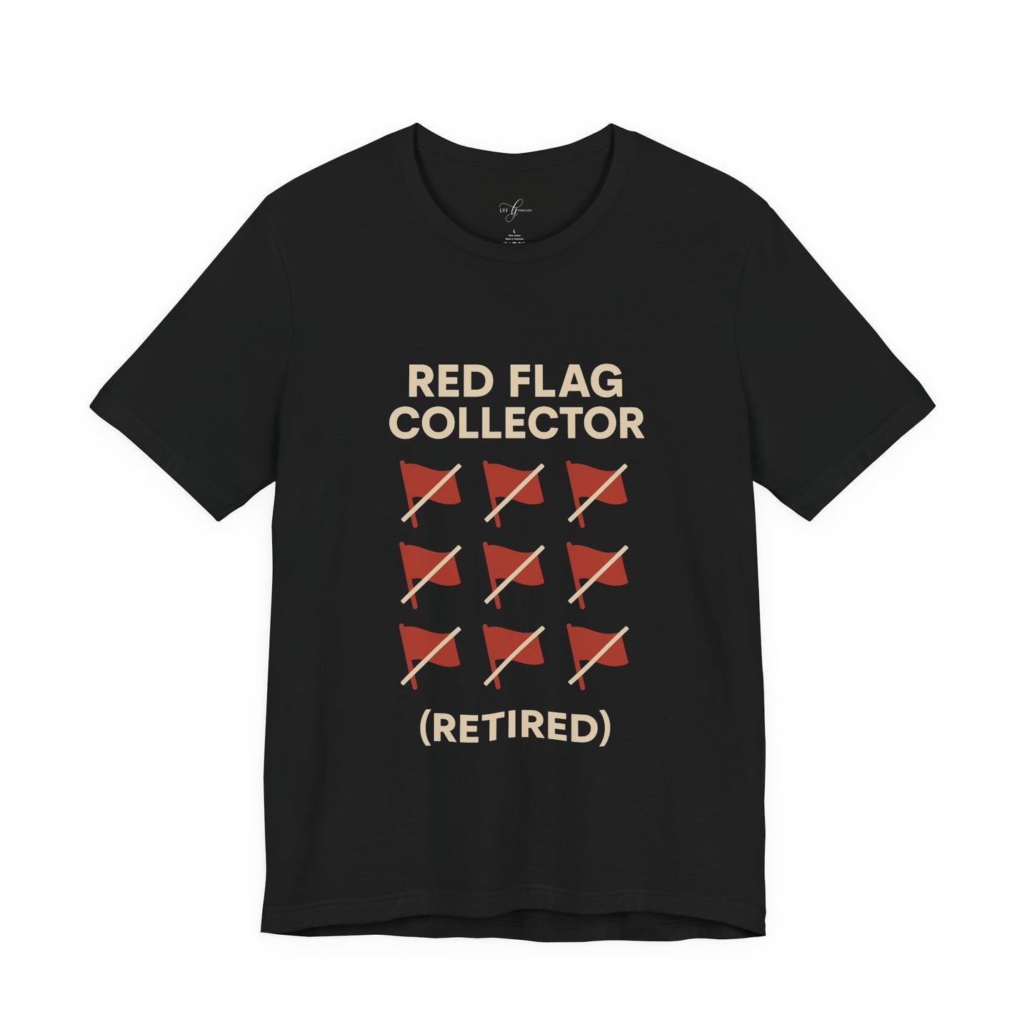 Red Flag Collector (Retired) – Statement Tee