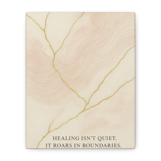 Boundaries Roar – Wall Art Canvas