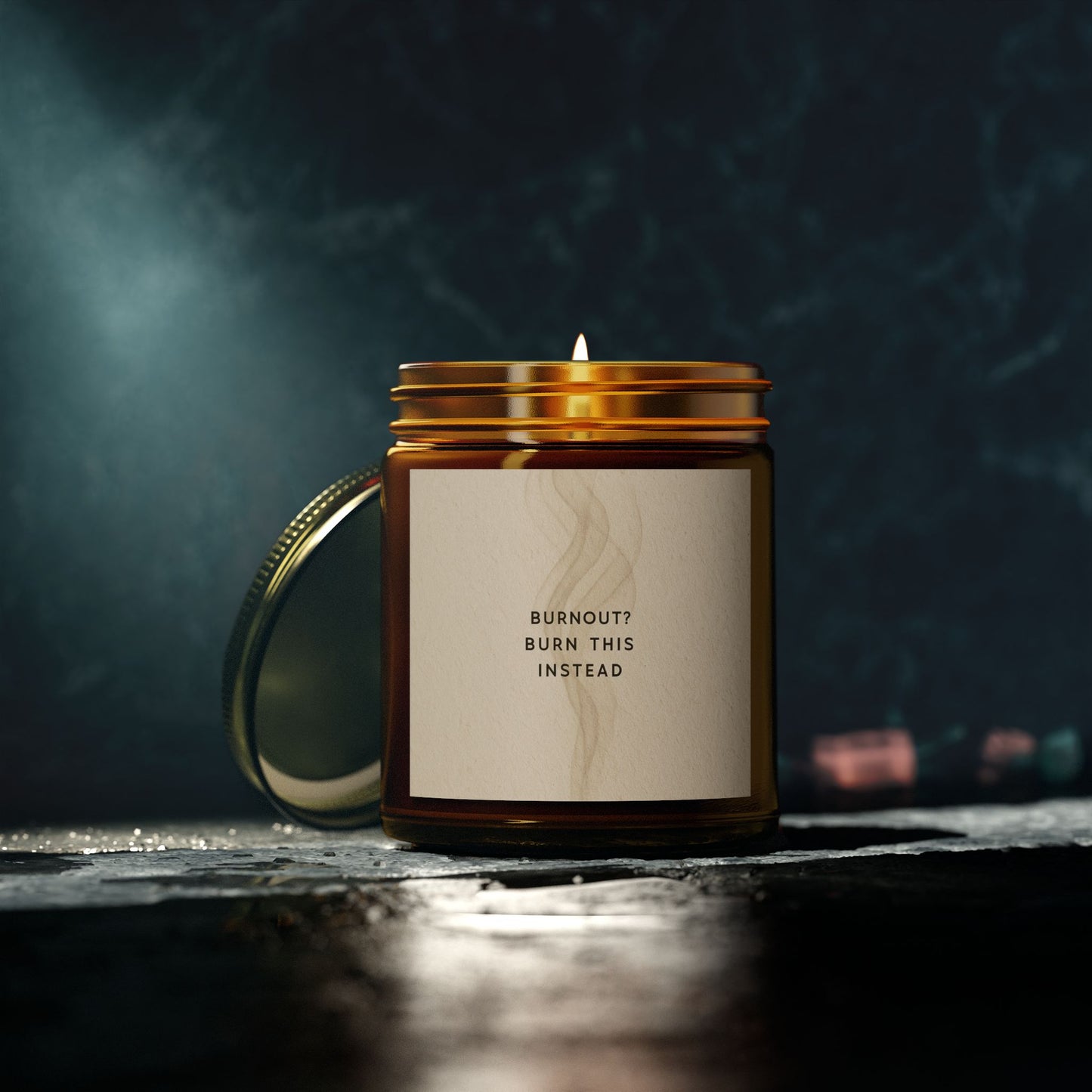 Burnout? Burn This Instead – Reset Ritual Candle
