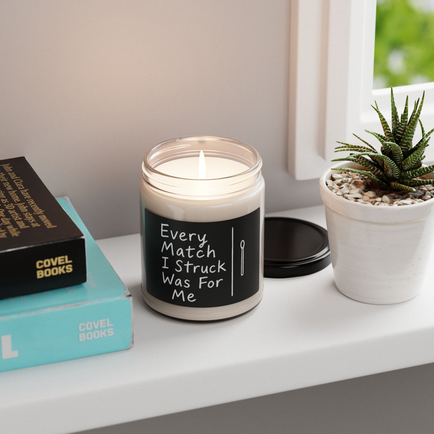 Every Match I Struck Was For Me – Glow Up Ritual Candle