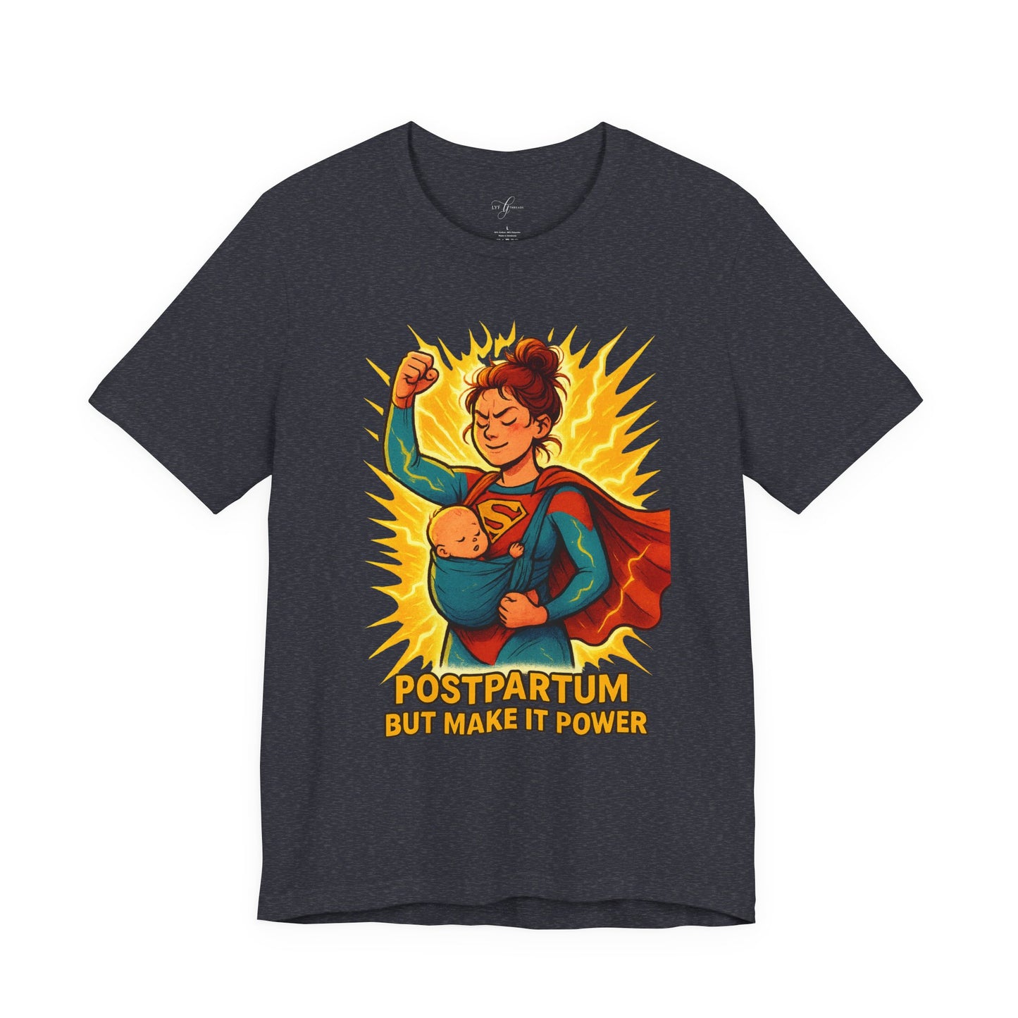 Postpartum Power Mode – Supermama Tee