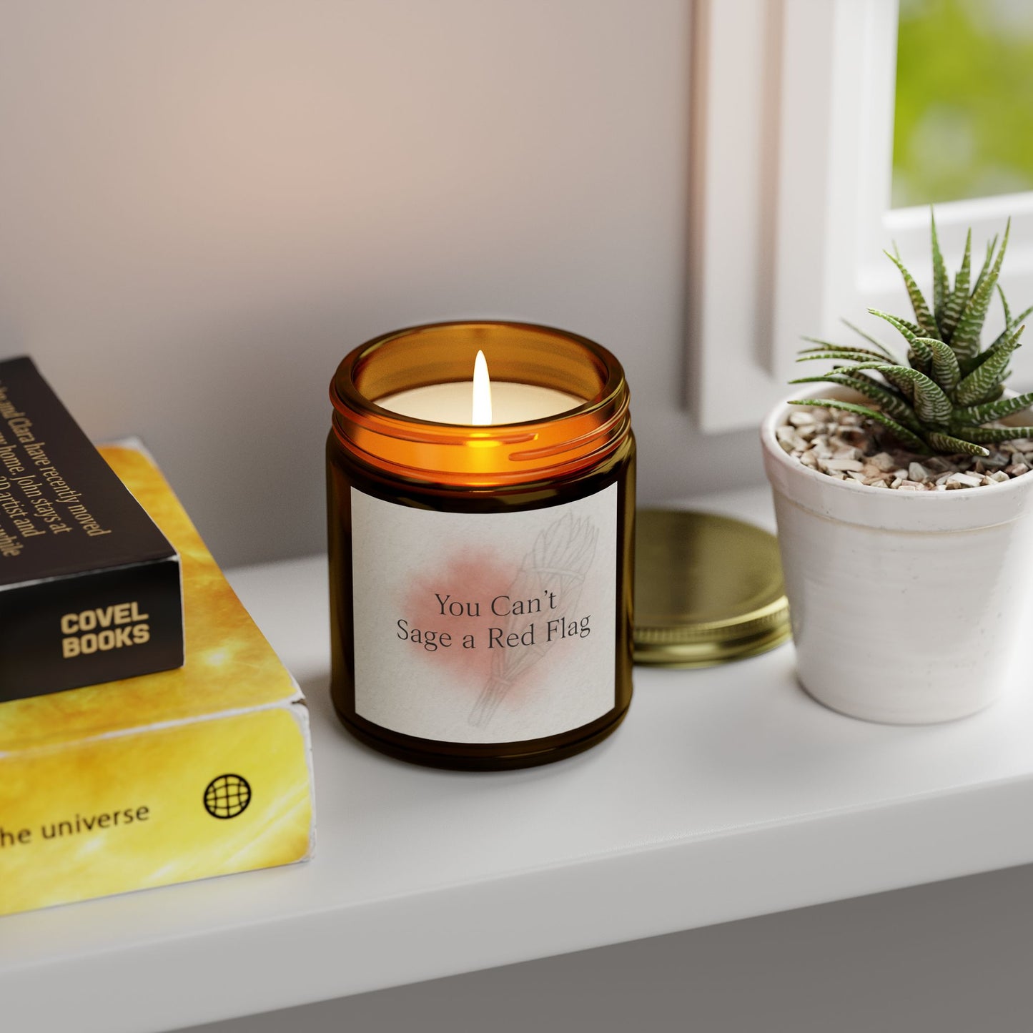 You Can’t Sage a Red Flag – Clarity Candle