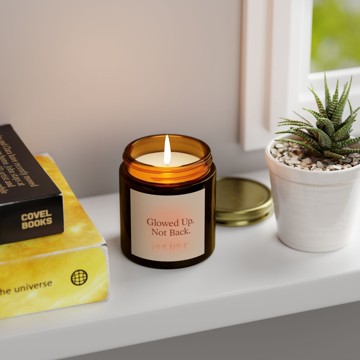 Glowed Up. Not Back. – Glow Up Candle
