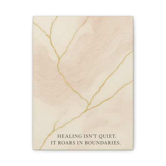 Boundaries Roar – Wall Art Canvas