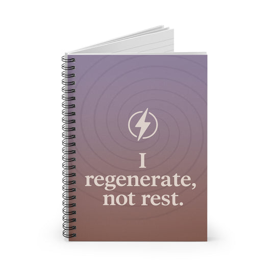 I Regenerate, Not Rest – Power Up Journal