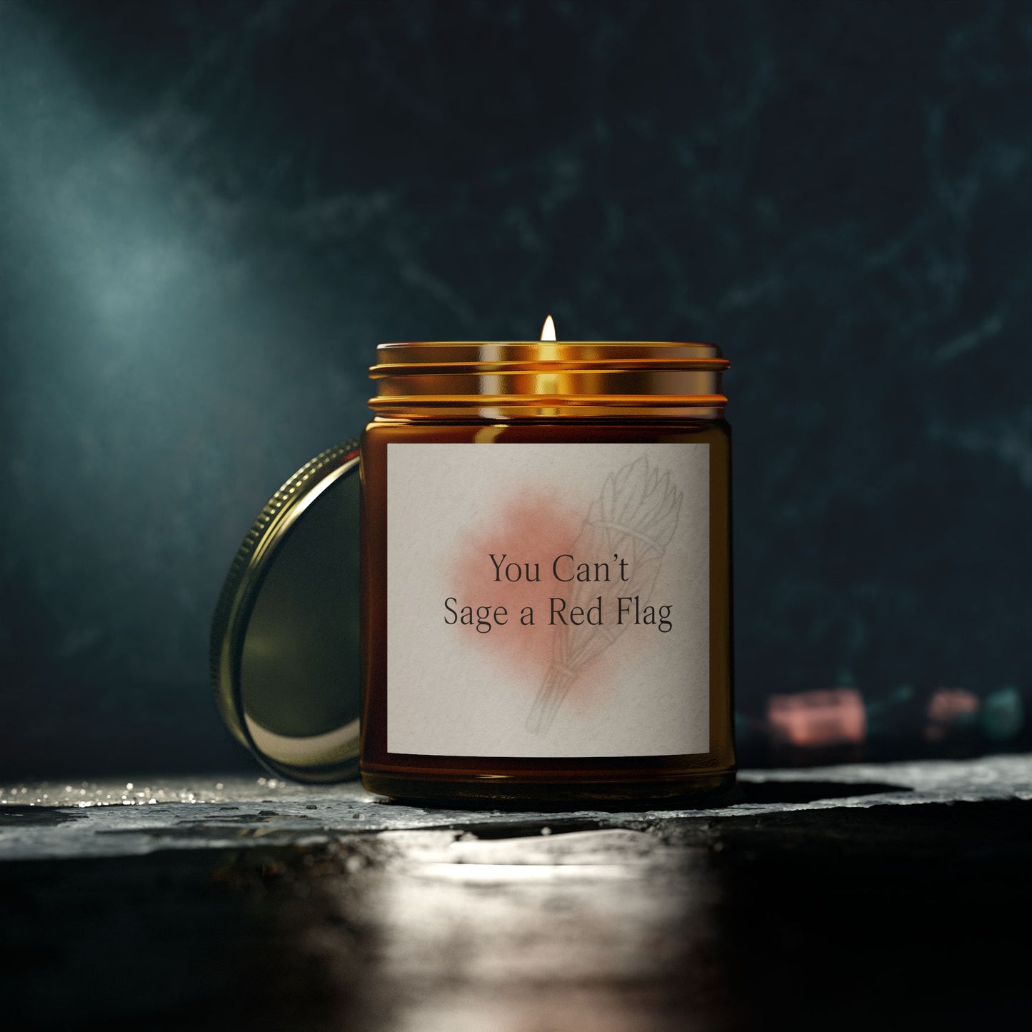 You Can’t Sage a Red Flag – Clarity Candle