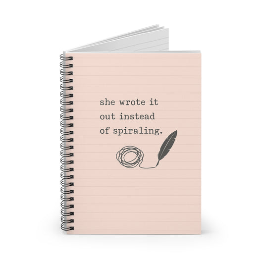 Write It Out – Spiral Thoughts Journal