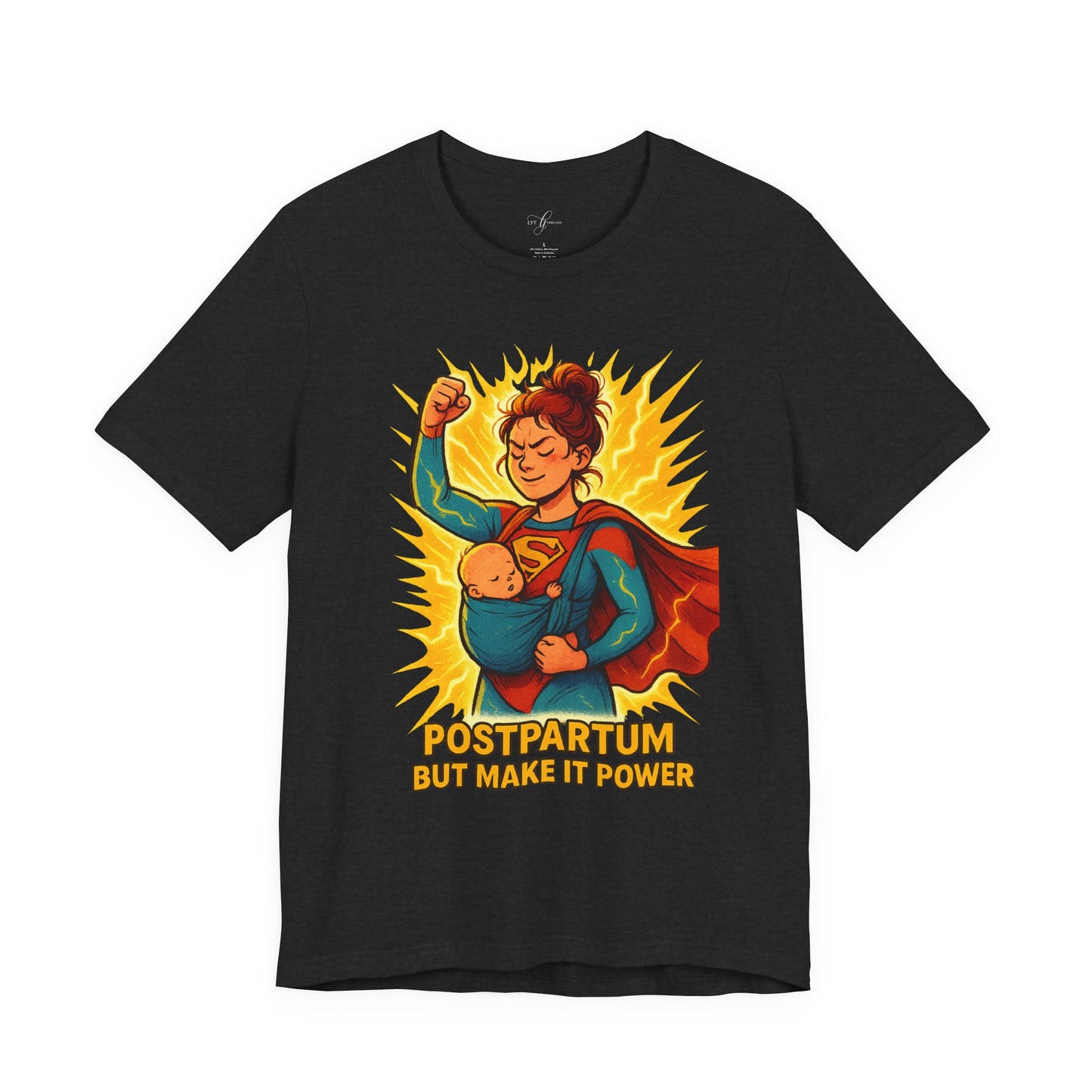 Postpartum Power Mode – Supermama Tee