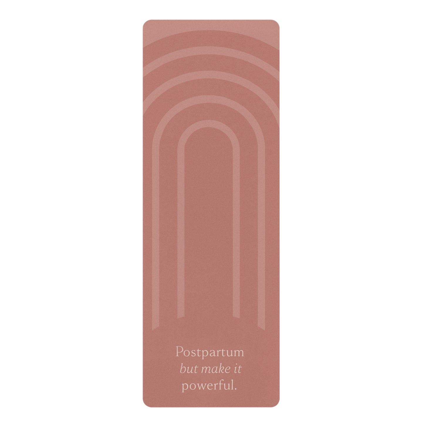 Postpartum, But Make It Powerful – Recovery Yoga Mat