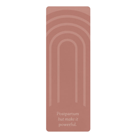 Postpartum, But Make It Powerful – Recovery Yoga Mat