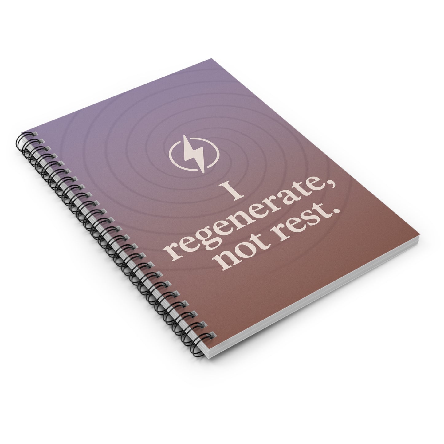 I Regenerate, Not Rest – Power Up Journal