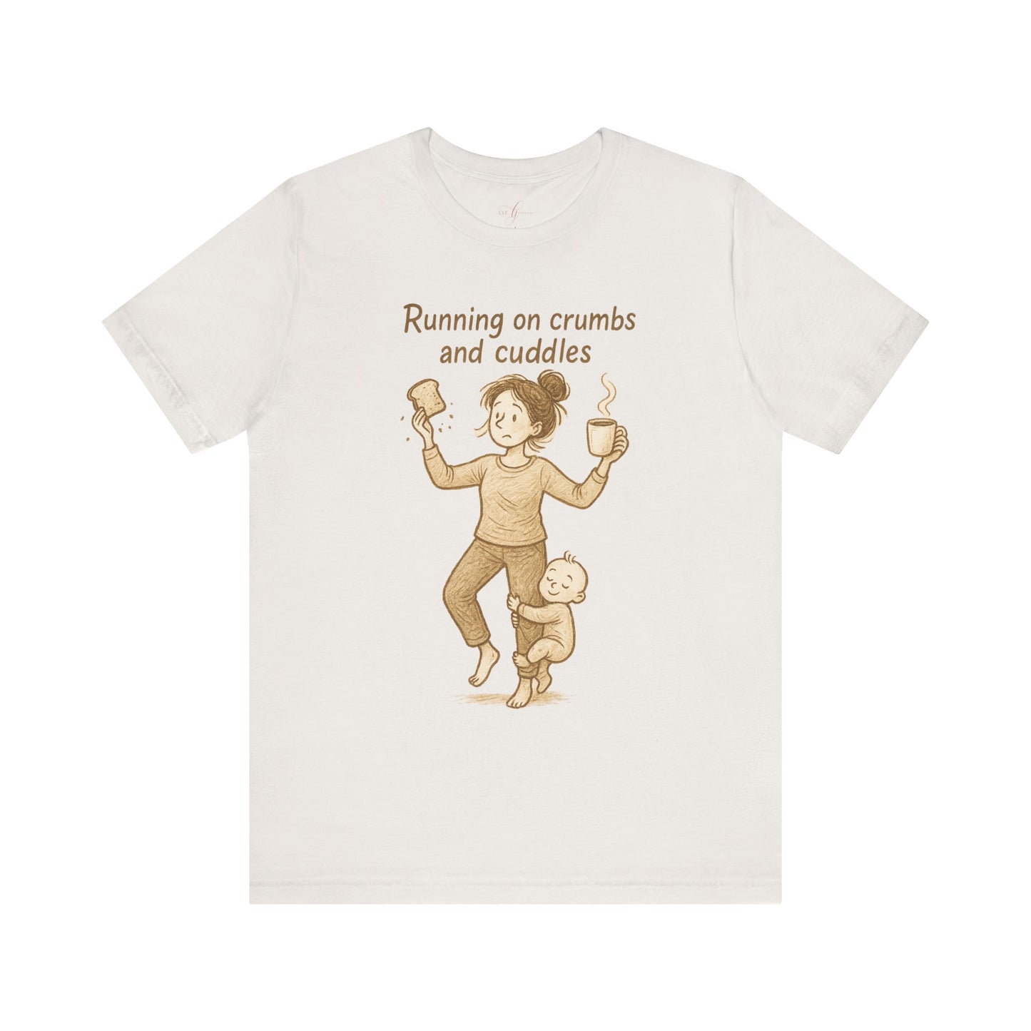 Running on Crumbs and Cuddles – Mama Survival Tee