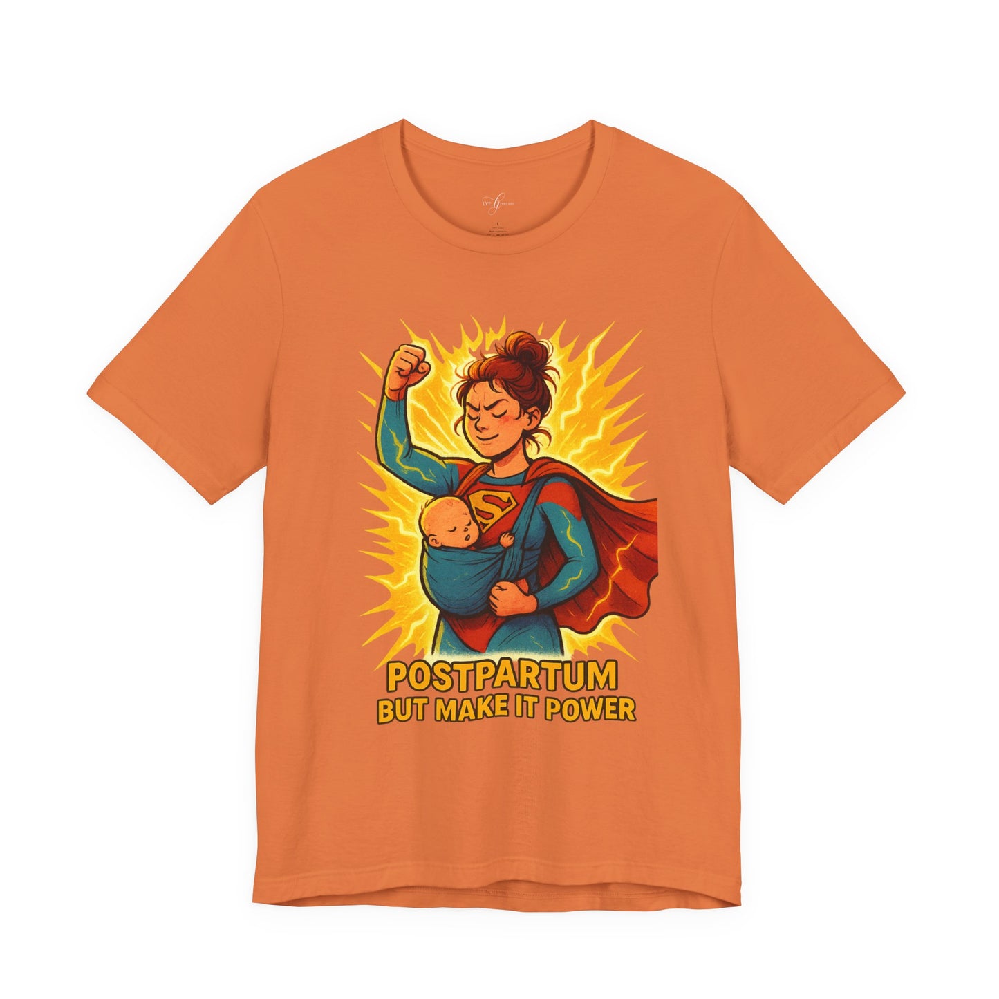 Postpartum Power Mode – Supermama Tee
