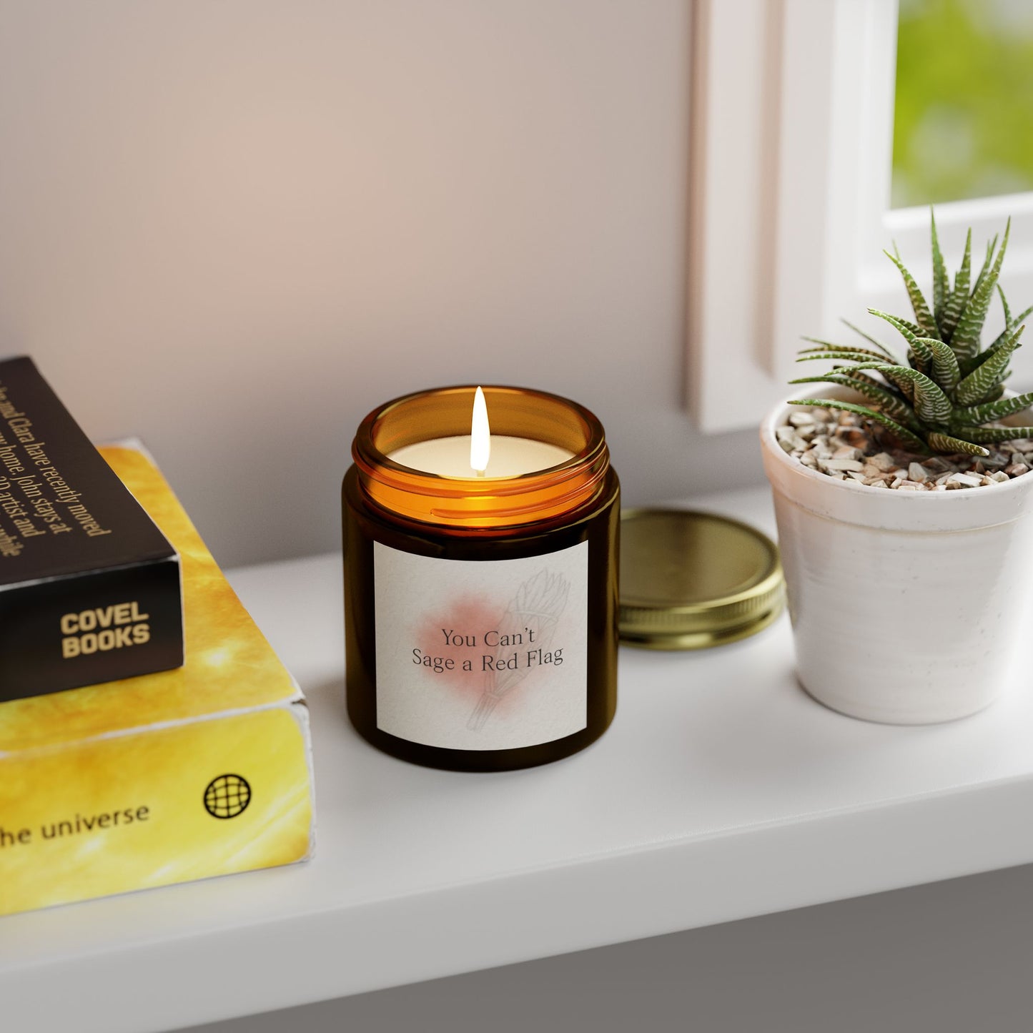 You Can’t Sage a Red Flag – Clarity Candle