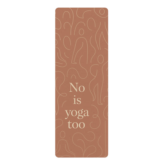 No Is Yoga Too – Boundary Practice Yoga Mat