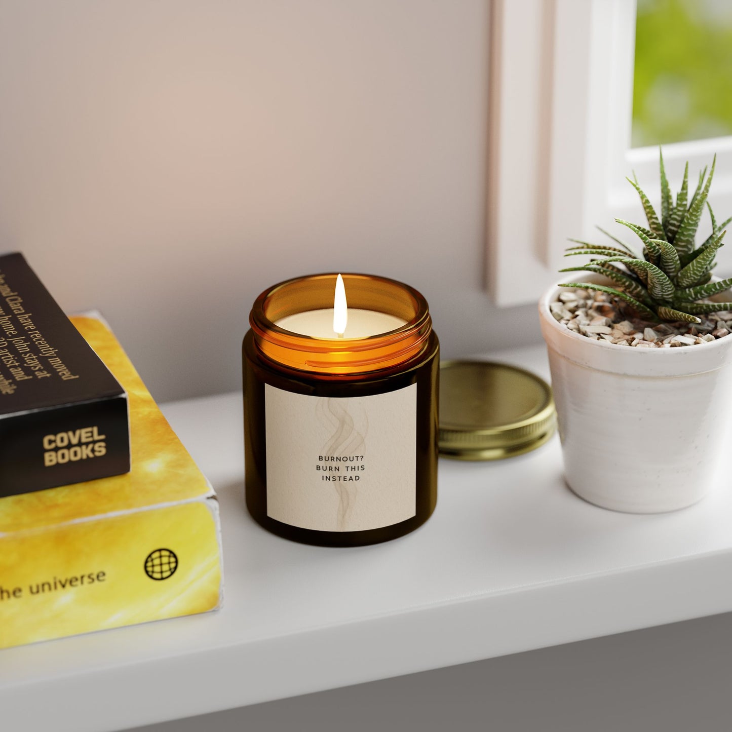 Burnout? Burn This Instead – Reset Ritual Candle