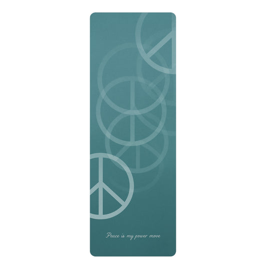 Peace Is My Power Move – Grounding Flow Yoga Mat