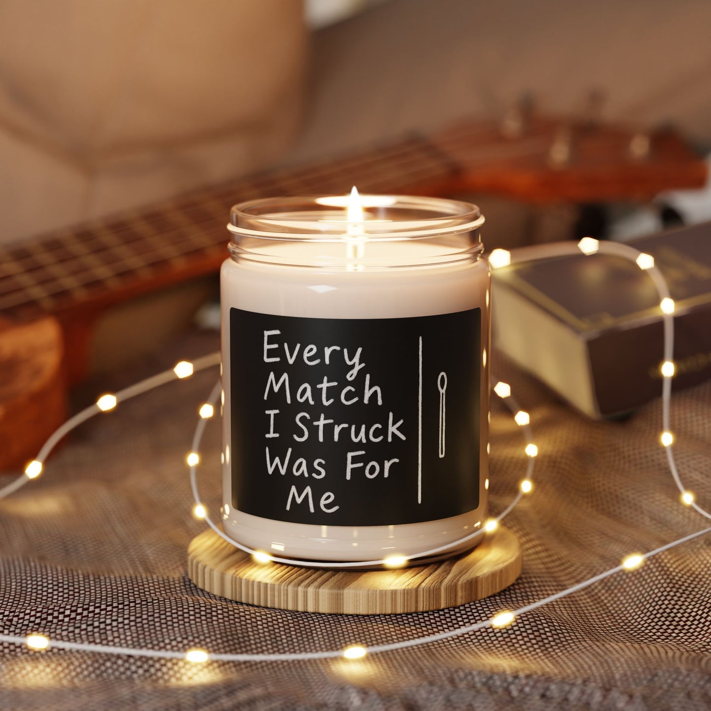 Every Match I Struck Was For Me – Glow Up Ritual Candle