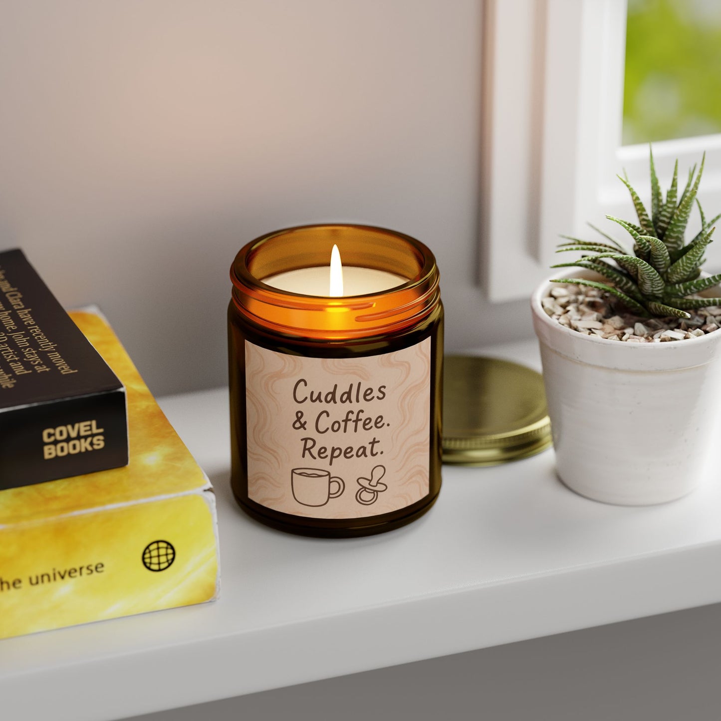 Cuddles & Coffee. Repeat. – Cozy Ritual Candle