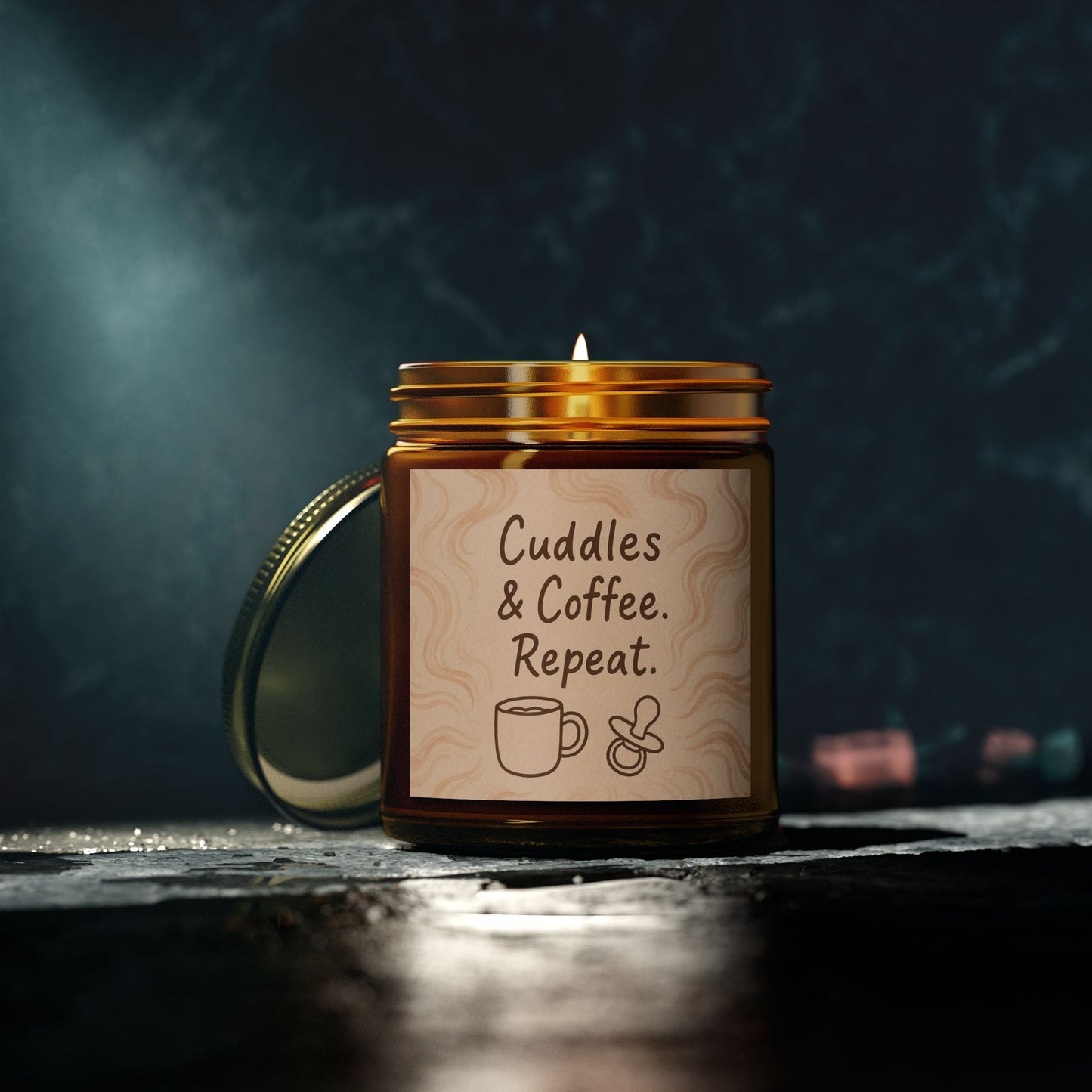 Cuddles & Coffee. Repeat. – Cozy Ritual Candle