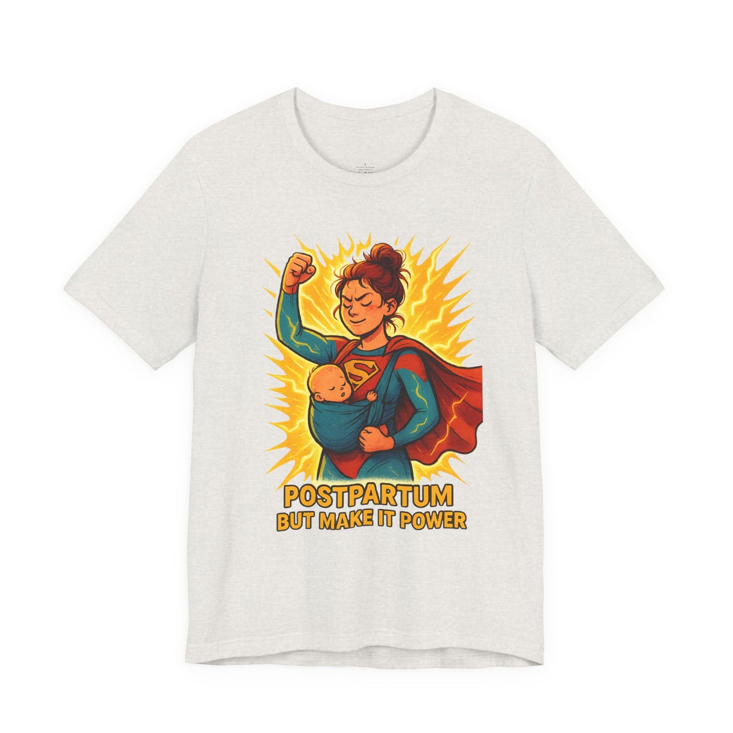 Postpartum Power Mode – Supermama Tee