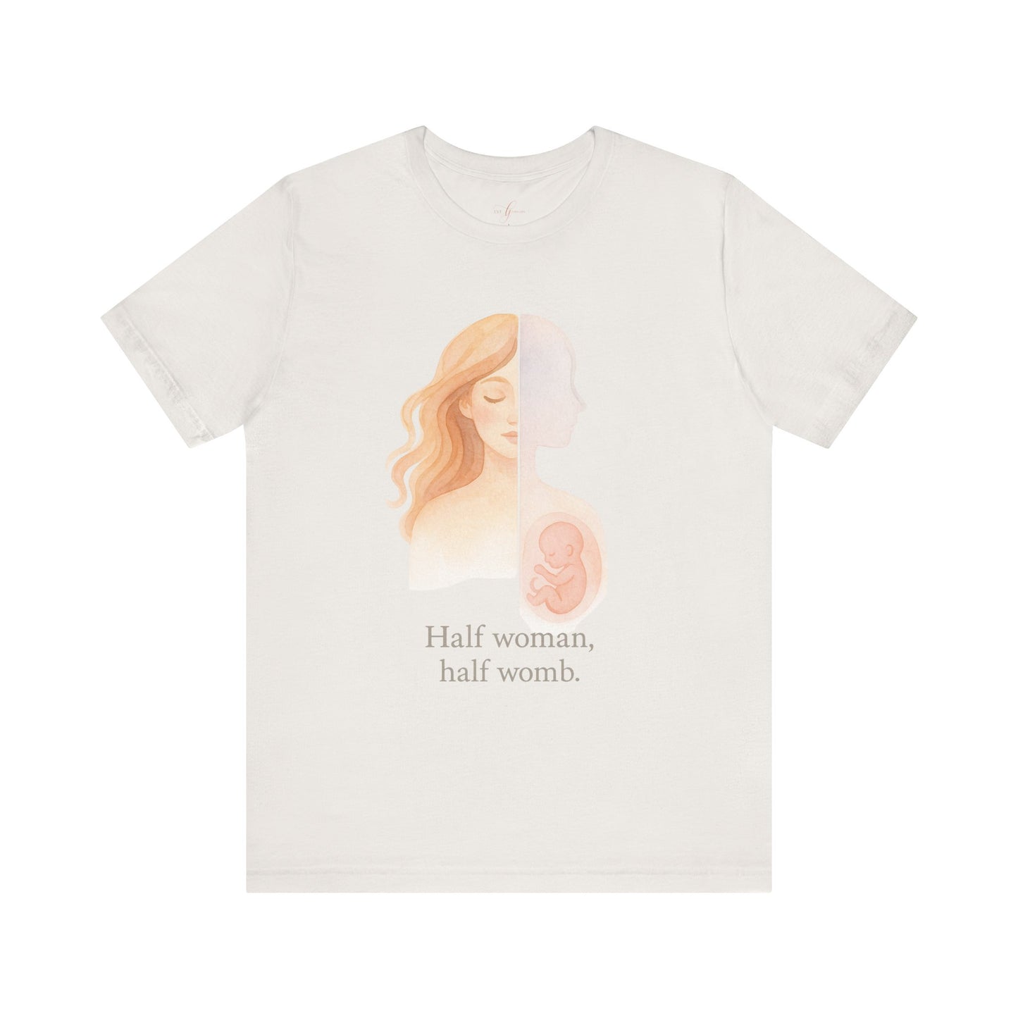 Half Woman, Half Womb – Maternity Muse Tee