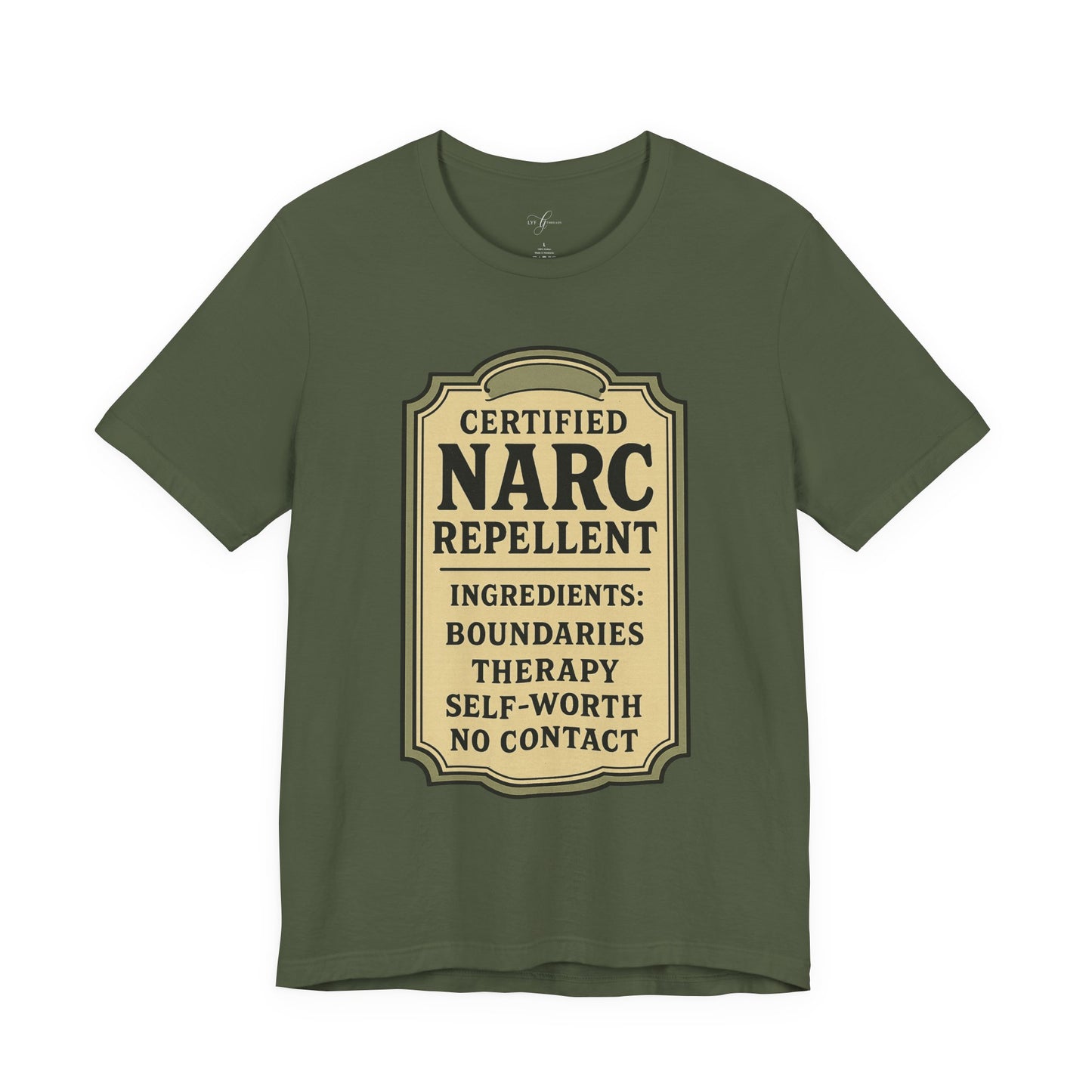 Certified Narc Repellent – Boundary Queen Tee