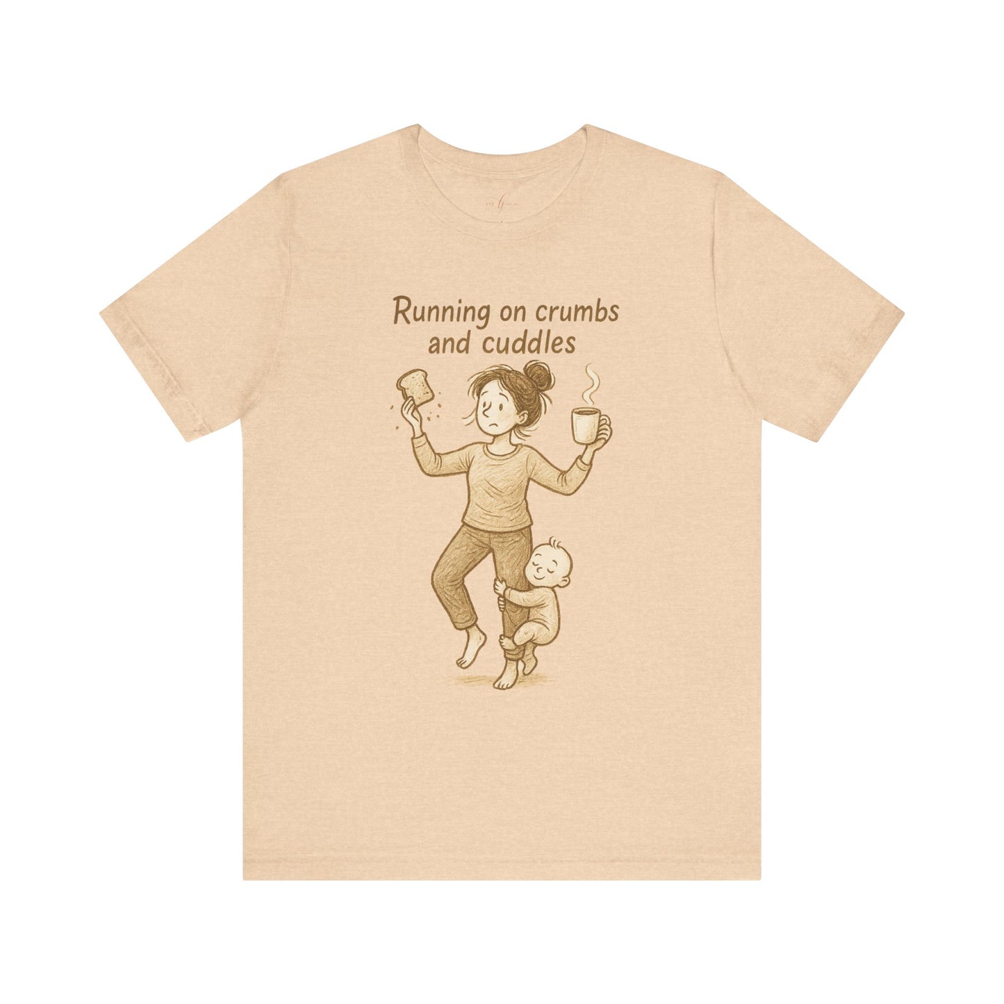 Running on Crumbs and Cuddles – Mama Survival Tee